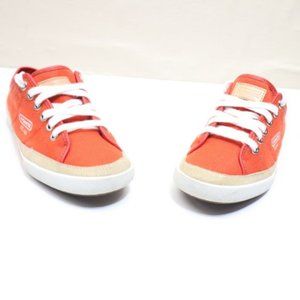 Coach "ELEN" A1240 Canvas Tennis Shoes Sneakers Womens Size  7 M Light Blue